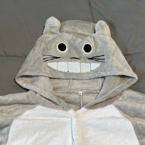 TOTORO COSPLAY ONESIE w/pockets and bum zipper, size Medium